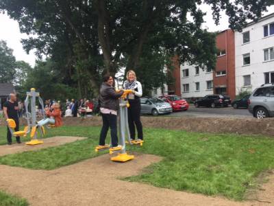 Sportlich unterwegs beim Jugendclub Fockengrund